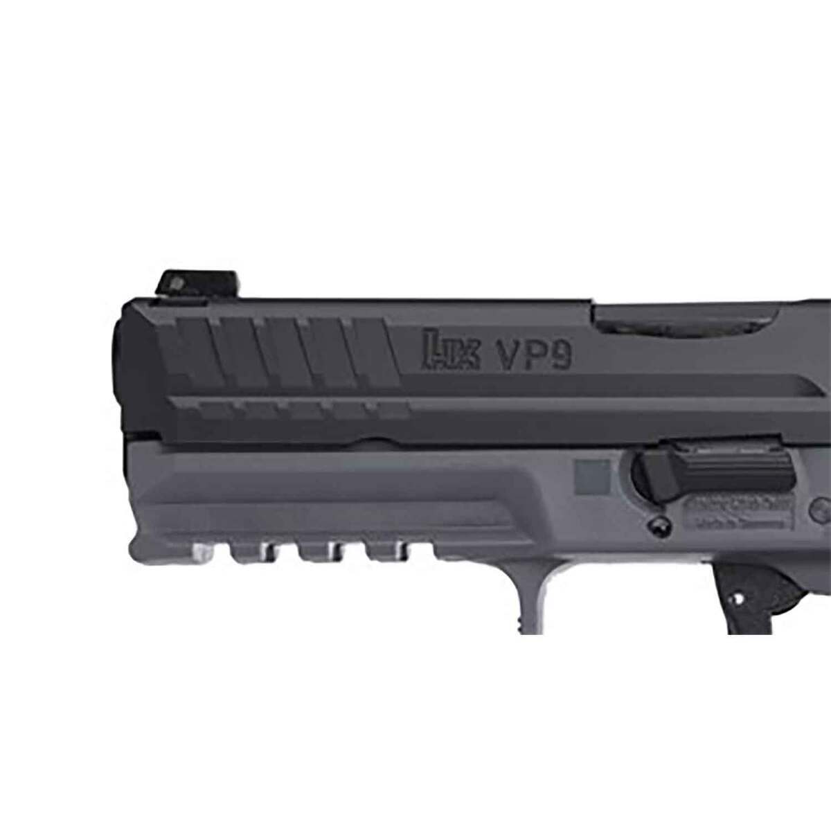 HK VP9 9mm Luger 4.1in Black Pistol - 17+1 Rounds - Black HK VP9 9mm Luger 4.1in Black Pistol - 17+1 Rounds - Black
