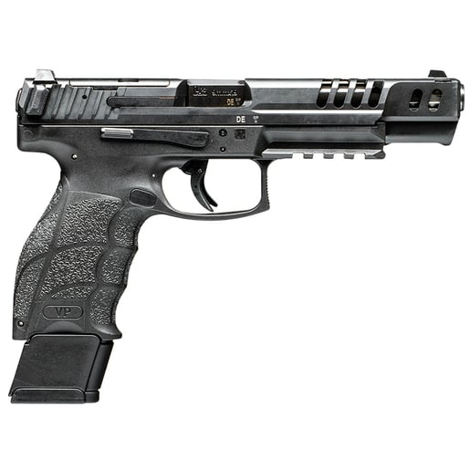 HK VP9B Match OR 9mm Luger 551in Black Pistol  101 Rounds  Blue Fullsize