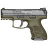 H&K VP9 9mm Luger 3.39in Matte Green Pistol - 10+1 Rounds - Green