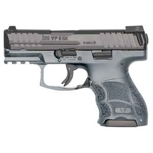 H&K VP9 9mm Luger 3.39in Grey Pistol - 10+1 Rounds