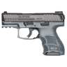 H&K VP9 9mm Luger 3.39in Grey Pistol - 10+1 Rounds - Gray
