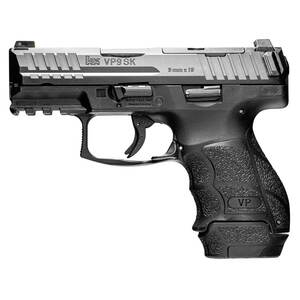 Heckler & Koch VP9SK 9mm Luger 3.39in Blackened Steel Pistol - 13+1 Rounds