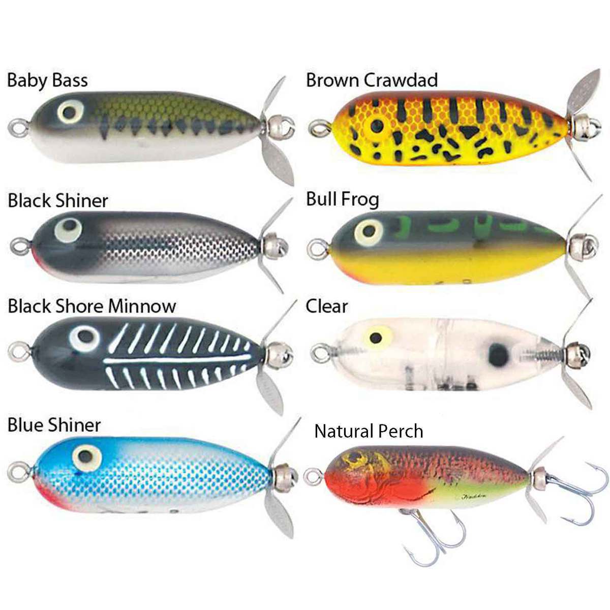 Heddon Baby Torpedo Propbait Topwater Hard Bait Heddon Baby Torpedo Propbait Topwater Hard Bait