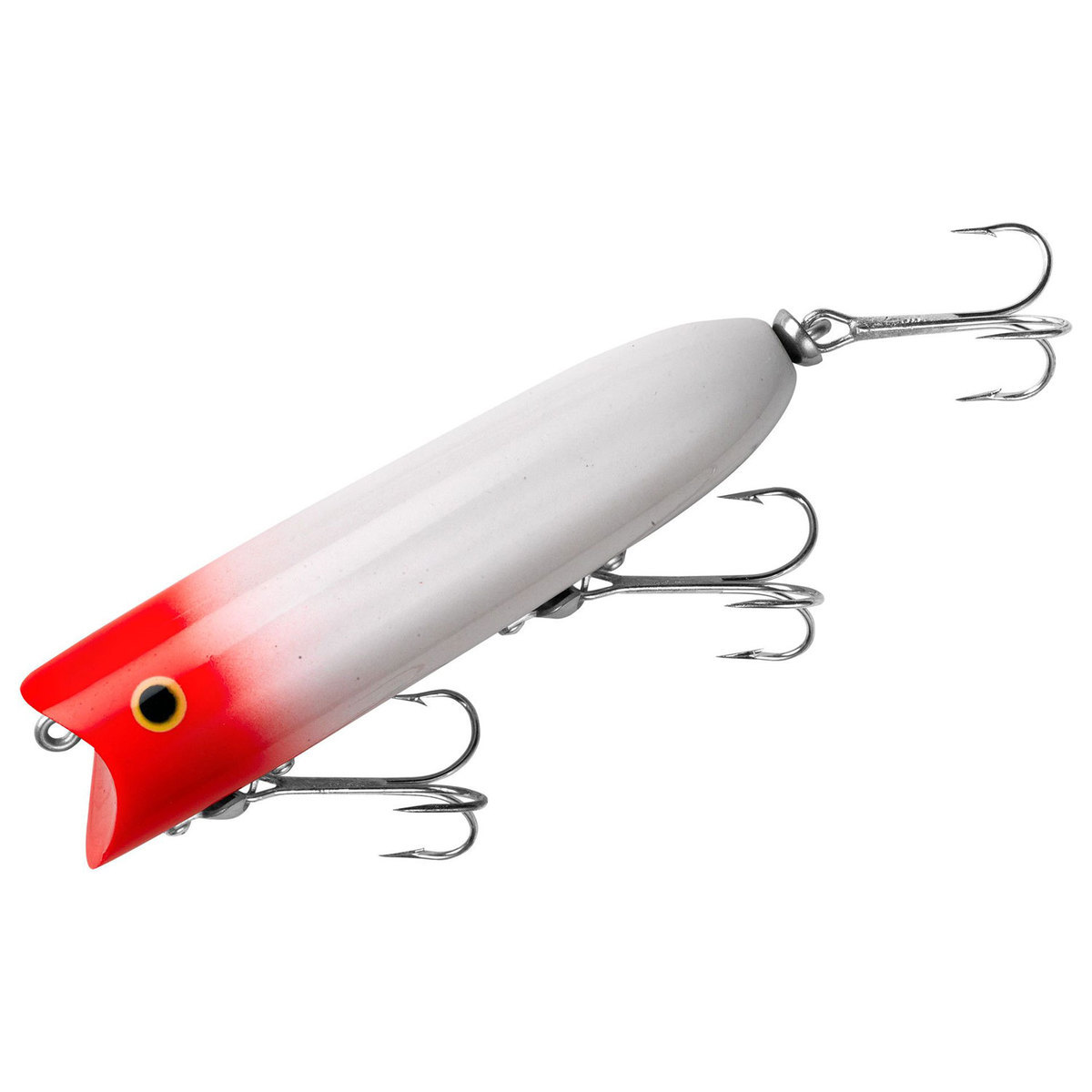 Heddon Lucky 13 Topwater Hard Bait - Red Head, 5/8oz, 3-3/4in - Red Head 2 Heddon Lucky 13 Topwater Hard Bait - Red Head, 5/8oz, 3-3/4in - Red Head 2