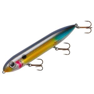 Heddon Super Spook Topwater Bait - Wounded Shad, 7/8oz, 5in