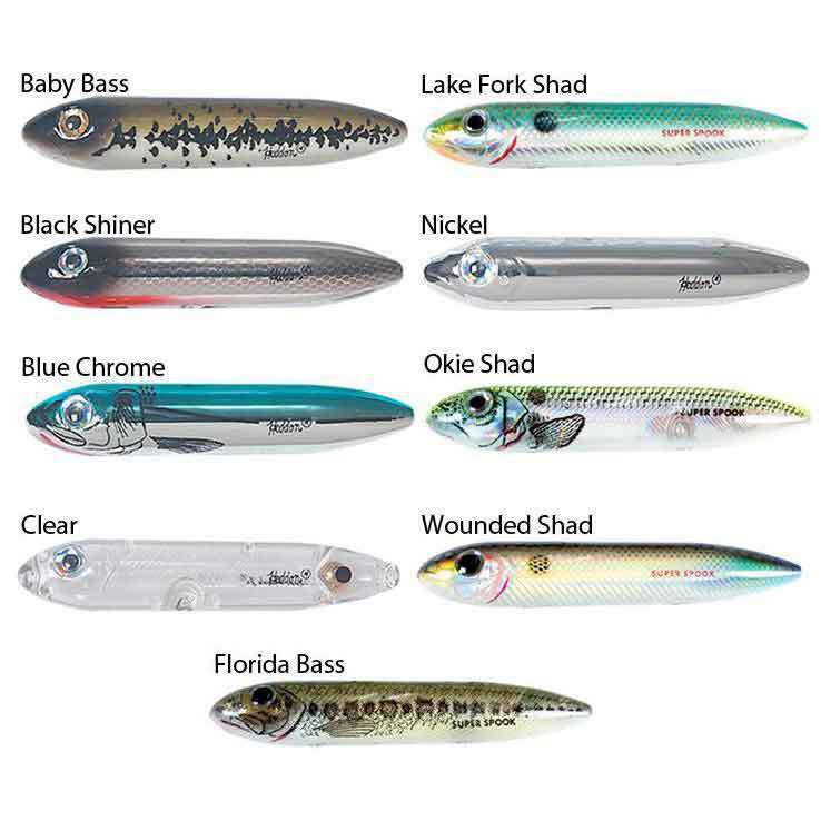 Heddon Super Spook Topwater Hard Bait Heddon Super Spook Topwater Hard Bait