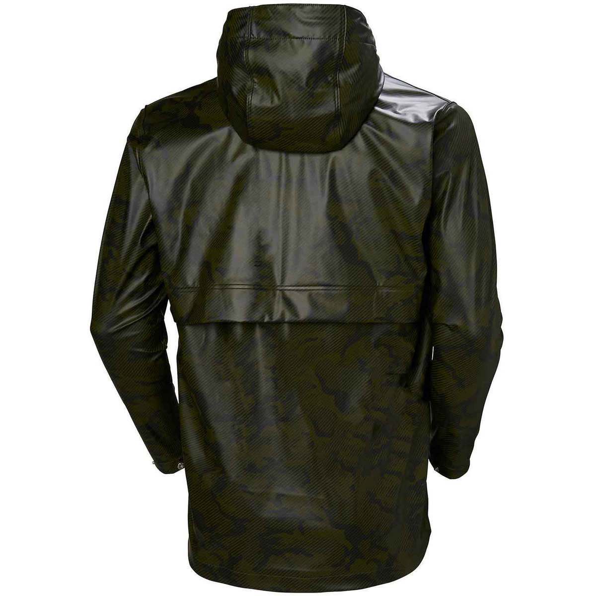 Helly Hansen Men's Moss Anorak Waterproof Rain Jacket - Forest Camo - S - Forest Camo S Helly Hansen Men's Moss Anorak Waterproof Rain Jacket - Forest Camo - S - Forest Camo S