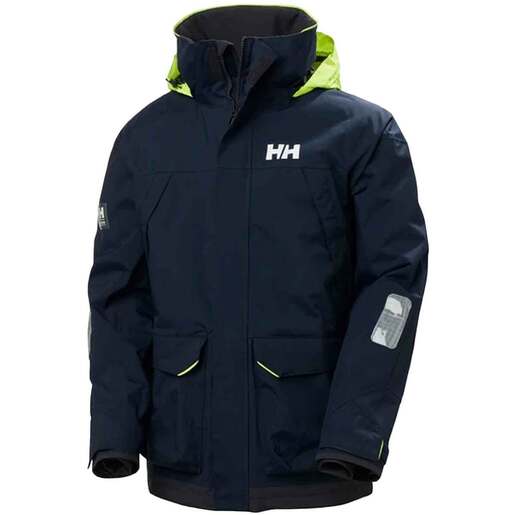 Helly Hansen Men's Pier 3.0 Waterproof Casual Rain Jacket - Navy XXL - Helly Hansen