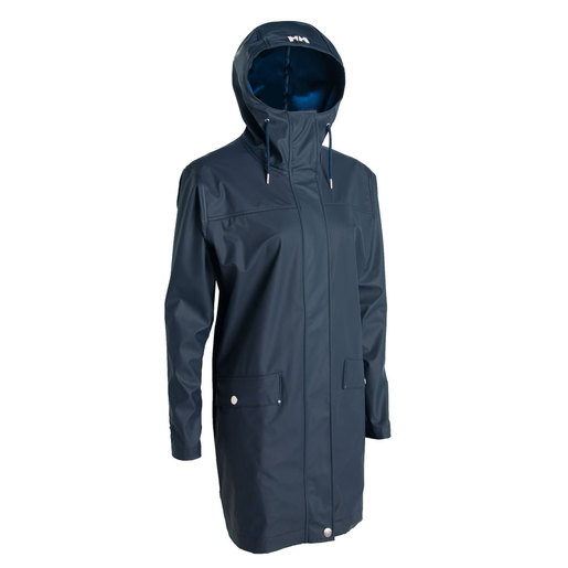 Helly Hansen Women's Moss Waterproof Raincoat - Navy L