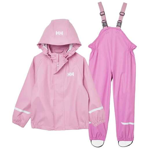 Helly Hansen Youth Bergen 2.0 Rain Set - Meta Pink 3