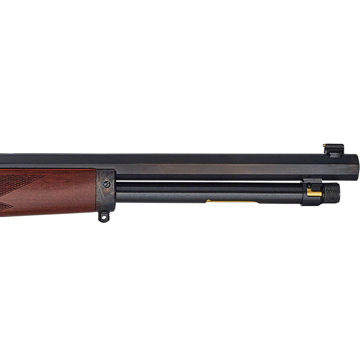 Henry Big Boy Color Case Hardened Carbine Side Gate Blued/Walnut Lever Action Rifle - 357 Magnum - 16.5in - Black/Wood/Color Case Henry Big Boy Color Case Hardened Carbine Side Gate Blued/Walnut Lever Action Rifle - 357 Magnum - 16.5in - Black/Wood/Color Case