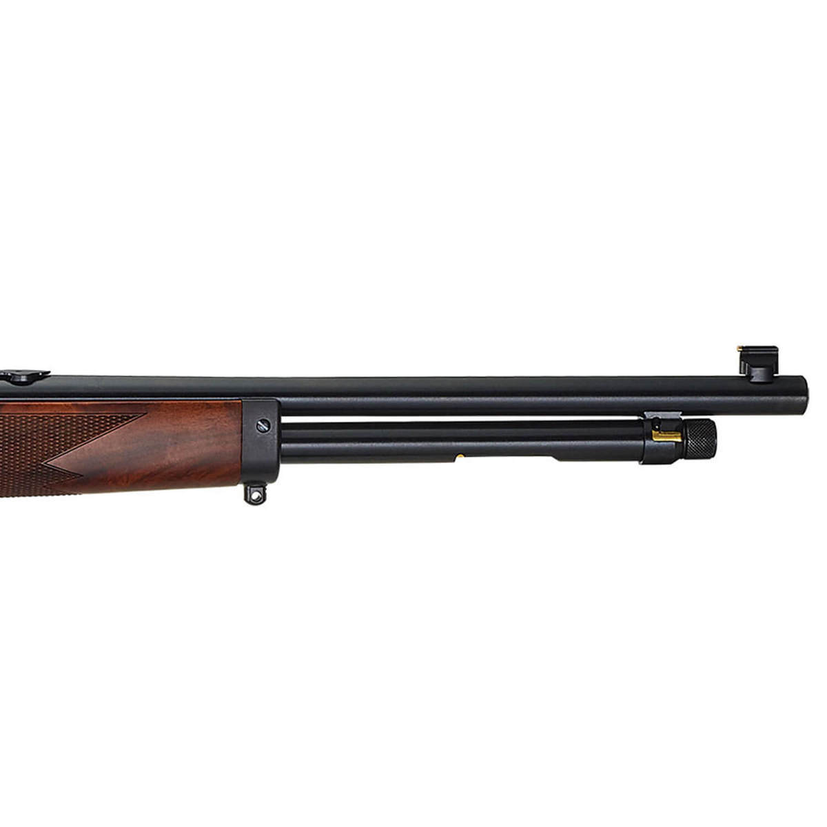 Henry Big Boy Steel Carbine Side Gate Blued/Walnut Lever Action Rifle - 357 Magnum - 16.5in - Black/Wood Henry Big Boy Steel Carbine Side Gate Blued/Walnut Lever Action Rifle - 357 Magnum - 16.5in - Black/Wood