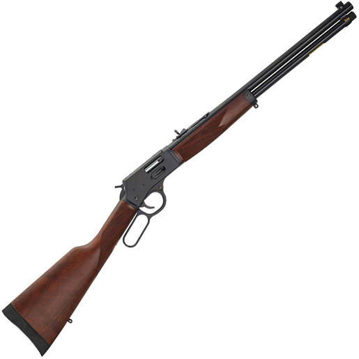 Henry Big Boy Steel Side Gate Blued/Walnut Lever Action Rifle - 357 Magnum - 20in - Black/Wood image
