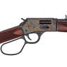Henry Big Boy Color Case Hardened Carbine Side Gate Blued/Walnut Lever Action Rifle - 44 Magnum - 16.5in - Black/Wood