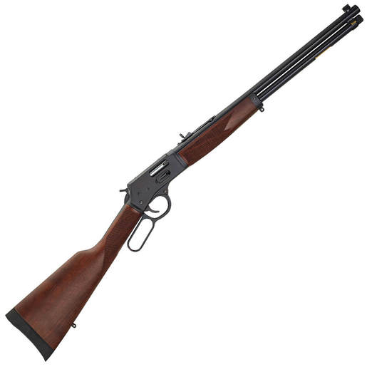 Henry Big Boy Steel Side Gate 45 (Long) Colt Blued/Walnut Lever Action Rifle – 20in – Black/Wood