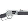 Henry Big Boy All-Weather Side Gate Blued/Black Hardwood Lever Action Rifle - 	45 (Long) Colt - 18.4in - Black/Silver