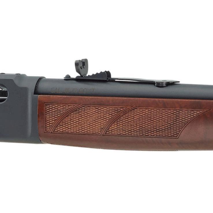 Henry Lever Blued American Walnut w/ Gold Accents Lever Action Rifle - 30-30 Winchester - 20in - Brown Henry Lever Blued American Walnut w/ Gold Accents Lever Action Rifle - 30-30 Winchester - 20in - Brown