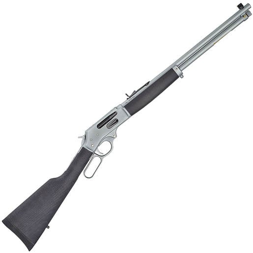 Henry All-Weather Side Gate Black/Silver Lever Action Rifle -  30-30 Winchester - 20in - Black/Silver image