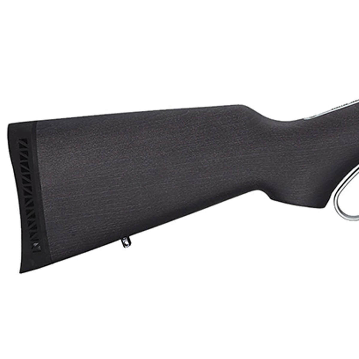 Henry All-Weather Side Gate Hard Chrome Satin Silver Lever Action Rifle - 45-70 Government - 18.43in - Black/Silver Henry All-Weather Side Gate Hard Chrome Satin Silver Lever Action Rifle - 45-70 Government - 18.43in - Black/Silver