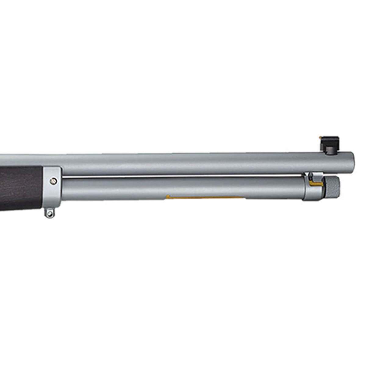 Henry All-Weather Side Gate Hard Chrome Satin Silver Lever Action Rifle - 45-70 Government - 18.43in - Black/Silver Henry All-Weather Side Gate Hard Chrome Satin Silver Lever Action Rifle - 45-70 Government - 18.43in - Black/Silver