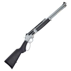 Henry All Weather Side Gate Satin Hard Chrome Lever Action Rifle - 45-70 Government - 18.43in