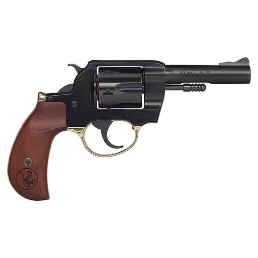 Henry Big Boy 357 Magnum 4in Polished Blued Steel with Birdshead Walnut Grip Revolver - 6 Rounds image