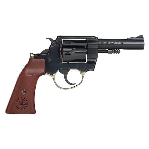Henry Big Boy 357 Magnum 4in Polished Blued Steel with Gunfighter Walnut Grip Revolver - 6 Rounds image