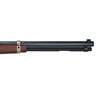 Henry Big Boy Brass Side Gate Deluxe Engraved Edition Polished Hardened Brass Lever Action Rifle - 357 Magnum - 20in - Brown