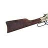 Henry Big Boy Brass Side Gate Deluxe Engraved Edition Polished Hardened Brass Lever Action Rifle - 44 Magnum - 20in - Brown