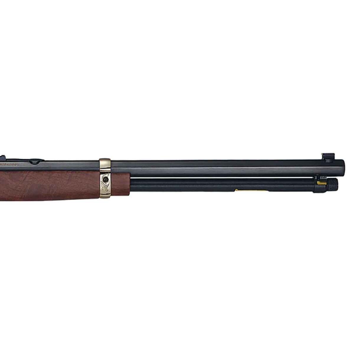 Henry Big Boy Brass Side Gate 44 Magnum Deluxe Engraved Edition Polished Hardened Brass Lever Action Rifle - 20in - Brown Henry Big Boy Brass Side Gate 44 Magnum Deluxe Engraved Edition Polished Hardened Brass Lever Action Rifle - 20in - Brown