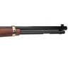 Henry Big Boy Brass Side Gate Polished Hardened Brass Lever Action Rifle - 357 Magnum - 20in - Brown