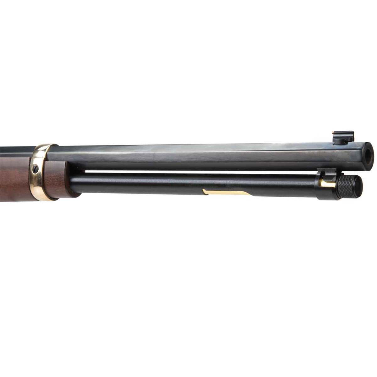 Henry Big Boy Brass Side Gate Polished Hardened Brass Lever Action Rifle - 44 Magnum - 20in - Brown Henry Big Boy Brass Side Gate Polished Hardened Brass Lever Action Rifle - 44 Magnum - 20in - Brown