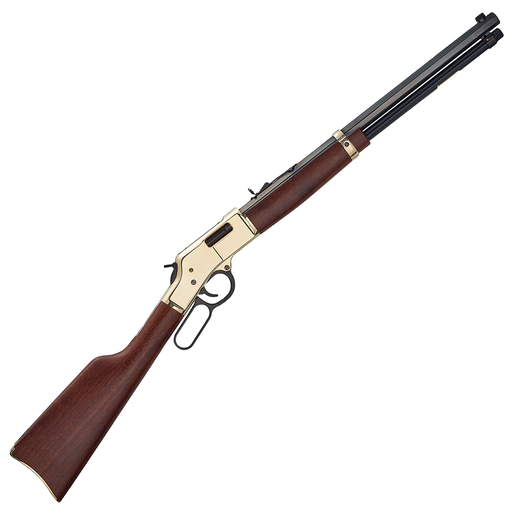 Henry Big Boy Classic Solid Brass Lever Action Rifle - 41 Remington Magnum - 20in - Brown image