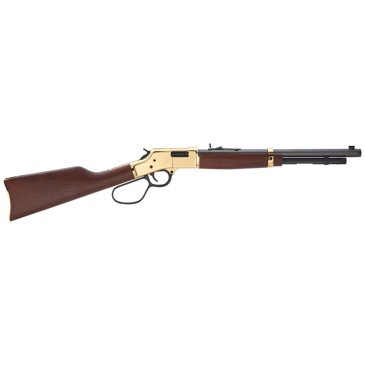 Henry Big Boy Large Loop Blued/Bronze Lever Action Rifle - 357 Magnum/38 Special - 20in - American Walnut Henry Big Boy Large Loop Blued/Bronze Lever Action Rifle - 357 Magnum/38 Special - 20in - American Walnut