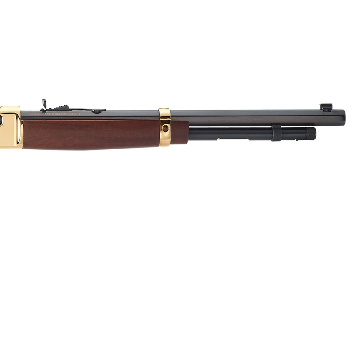 Henry Big Boy Large Loop Blued/Bronze Lever Action Rifle - 357 Magnum/38 Special - 20in - American Walnut Henry Big Boy Large Loop Blued/Bronze Lever Action Rifle - 357 Magnum/38 Special - 20in - American Walnut
