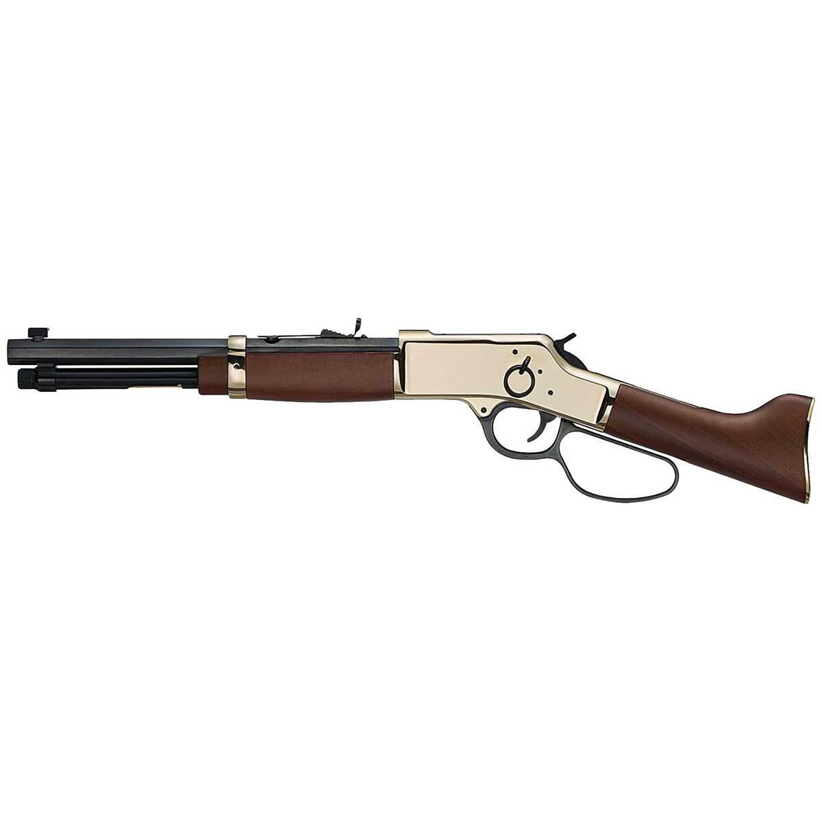 Henry Big Boy Mare's Leg Side Gate 357 Magnum 12.9in Polished Hardened Brass Pistol - 5+1 Rounds Henry Big Boy Mare's Leg Side Gate 357 Magnum 12.9in Polished Hardened Brass Pistol - 5+1 Rounds