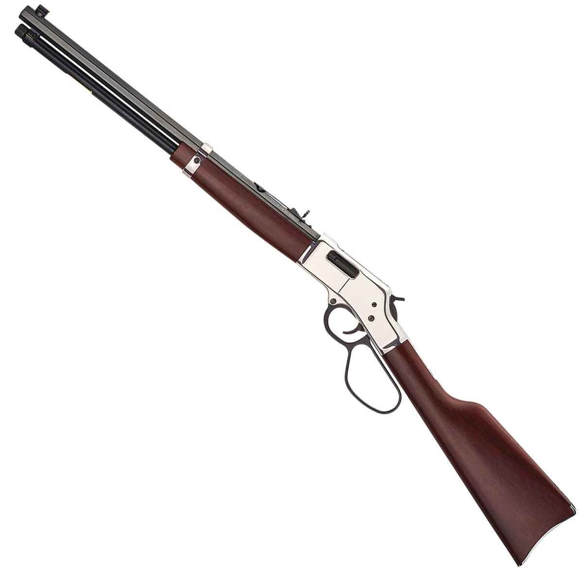 Henry Big Boy Silver American Walnut Lever Action Rifle - 45 (Long) Colt - 20in - Brown Henry Big Boy Silver American Walnut Lever Action Rifle - 45 (Long) Colt - 20in - Brown