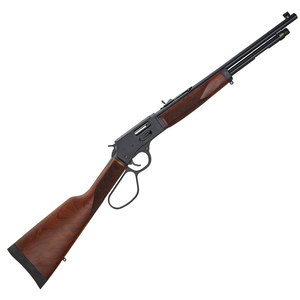 Henry Big Boy Steel Carbine Side Gate Blued/Walnut Lever Action Rifle - 357 Magnum - 20in