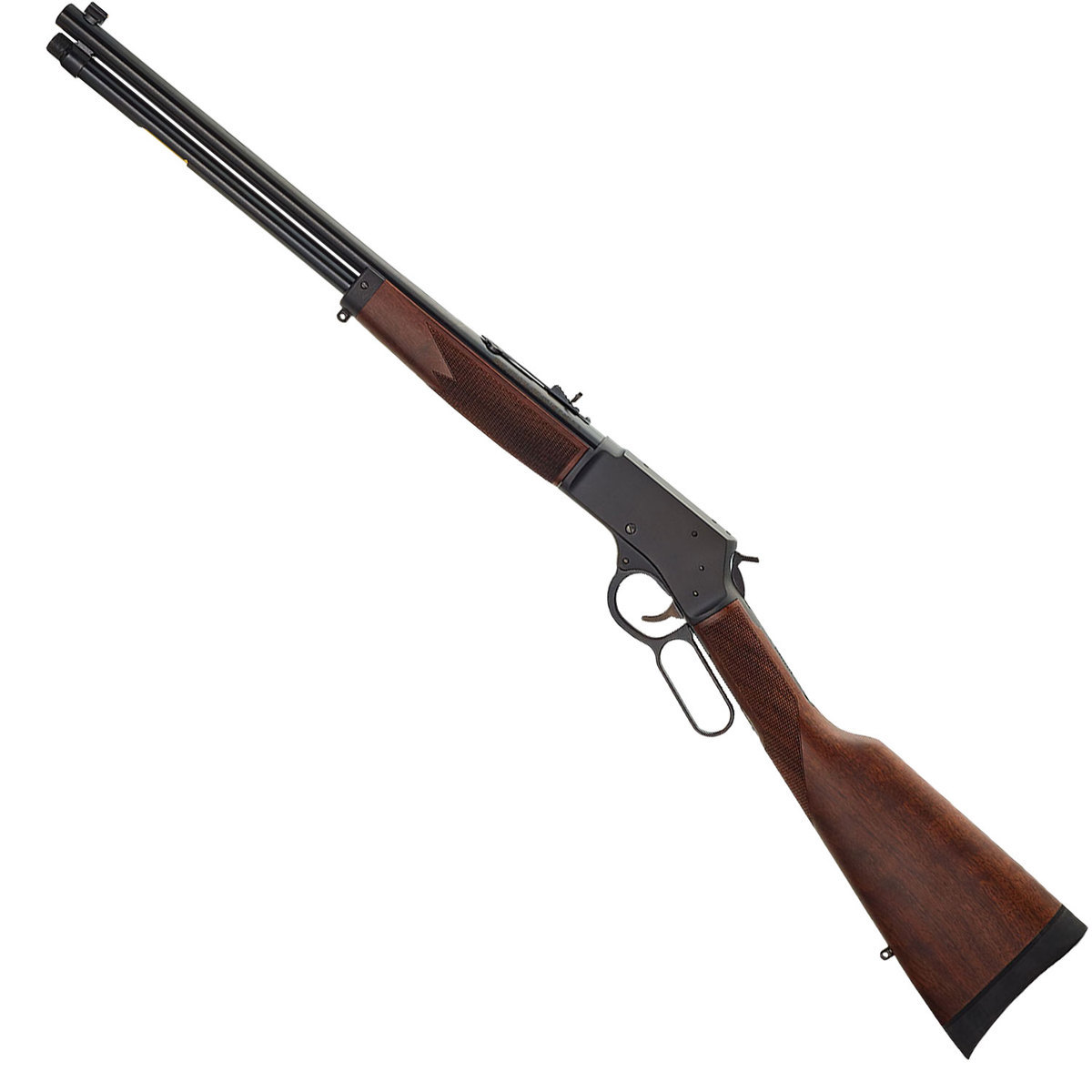 Henry Big Boy Steel Carbine Side Gate Blued/Walnut Lever Action Rifle - 357 Magnum - 20in - Black/Wood Henry Big Boy Steel Carbine Side Gate Blued/Walnut Lever Action Rifle - 357 Magnum - 20in - Black/Wood