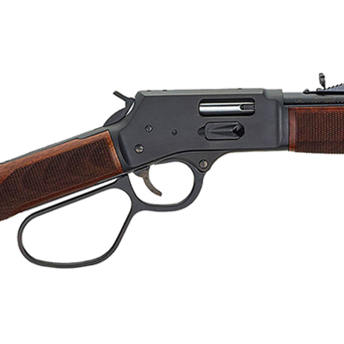 Henry Big Boy Steel Side Gate Blued Lever Action Rifle - 44 Magnum - 20in - Black Henry Big Boy Steel Side Gate Blued Lever Action Rifle - 44 Magnum - 20in - Black
