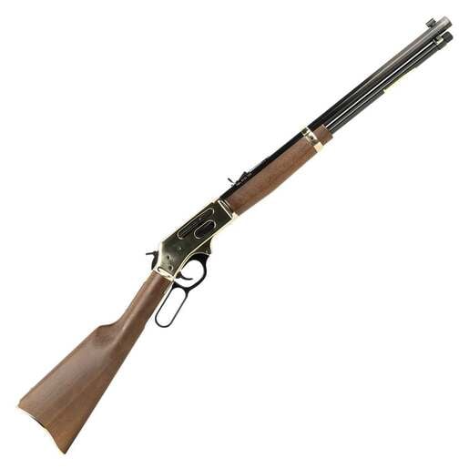 Henry Brass Side Gate Polished Hardened Lever Action Rifle - 30-30 Winchester - 20in - Brown image