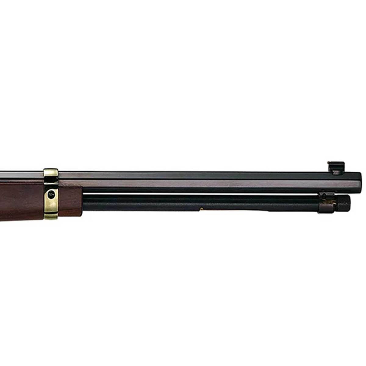Henry Brass Side Gate 30-30 Winchester Polished Hardened Lever Action Rifle - 20in - Brown Henry Brass Side Gate 30-30 Winchester Polished Hardened Lever Action Rifle - 20in - Brown