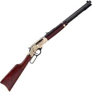 Henry Arms Brass Wildlife Edition Polished Lever Action Rifle - 30-30 Winchester - 20in 