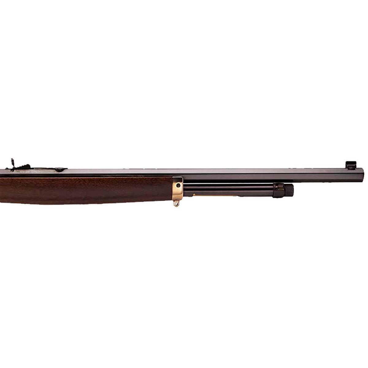Henry Brass Wildlife Edition Side Gate Polished Hardened Brass Lever Action Rifle - 45-70 Government - 22in - Brown Henry Brass Wildlife Edition Side Gate Polished Hardened Brass Lever Action Rifle - 45-70 Government - 22in - Brown