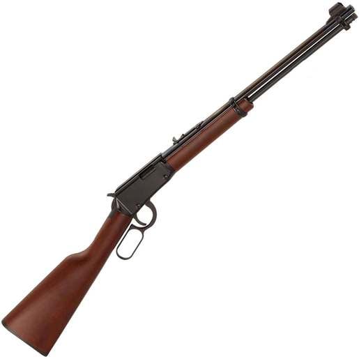 Henry Classic Blued Lever Action Rifle - 22 Long Rifle - 18.5in - Black/ Brown image