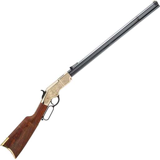 Henry Deluxe Engraved 3rd Edition Blued Lever Action Rifle - 44-40 Winchester image