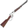 Henry Frontier Carbine Evil Roy Nickel Lever Action Rifle - 22 Long Rifle - 17in - Brown