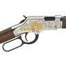 Henry Fraternal Order of Eagles Tribute Edition Blued Lever Action Rifle - 22 Long Rifle - 20in - Brown