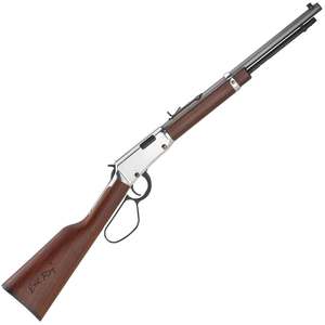 Henry Frontier Carbine Evil Roy Nickel Lever Action Rifle - 22 WMR (22 Mag) - 16.5in Henry Frontier Carbine Evil Roy Nickel Lever Action Rifle - 22 WMR (22 Mag) - 16.5in