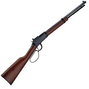 Henry Frontier Large Loop Blued Walnut Lever Action Rifle - 22 Short - 20in